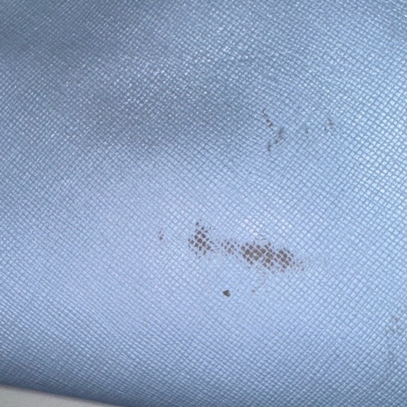 Coach Madison East West Blue Saffiano Leather Tote - Picture 6 of 15